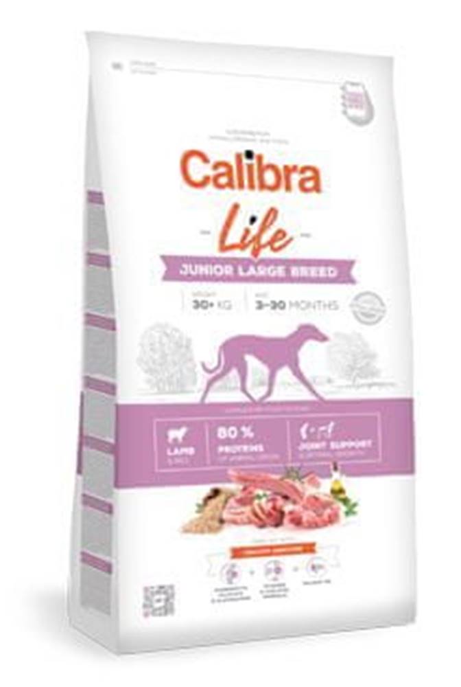 Calibra  Dog Life Junior Large Breed Lamb 2, 5kg značky Calibra