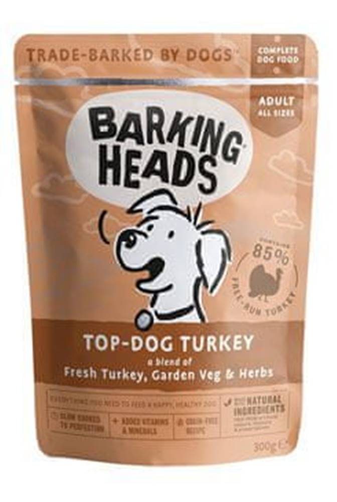 Barking Heads  Top Dog Turkey kapsička 300g značky Barking Heads