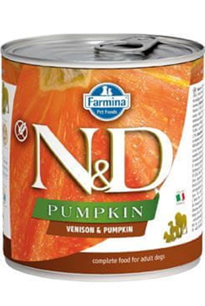 N&D  N & D DOG PUMPKIN Adult Venison & Pumpkin 285g značky N&D