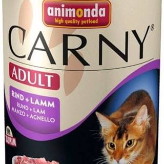Animonda Carny konzerva pro kočky hovězí+jehně 200g