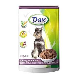 DAX  kapsička pre psov 100g morka + kačka značky DAX