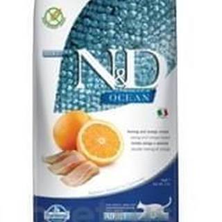 N&D  OCEAN CAT Adult Herring & Orange 5 kg značky N&D