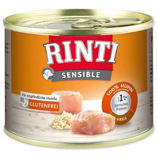 RINTI Konzerva Sensible kura + ryža - 185 g