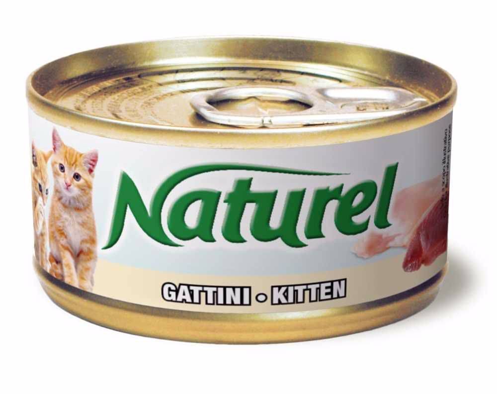 Naturel  Cat Kitten,  konzerva 70 g značky Naturel