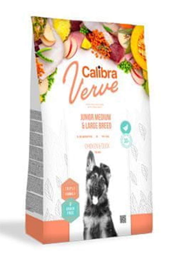 Calibra  Dog Verve GF Junior M & L Chicken & Duck 2kg značky Calibra