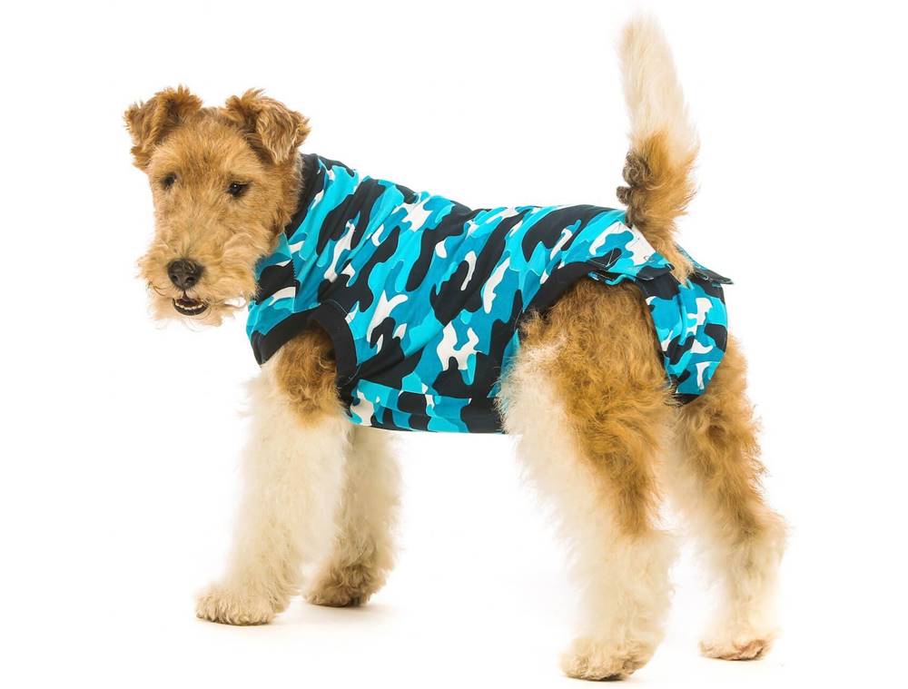 Suitical  Pooperačné ochranné oblečenie pre psa modré značky Suitical