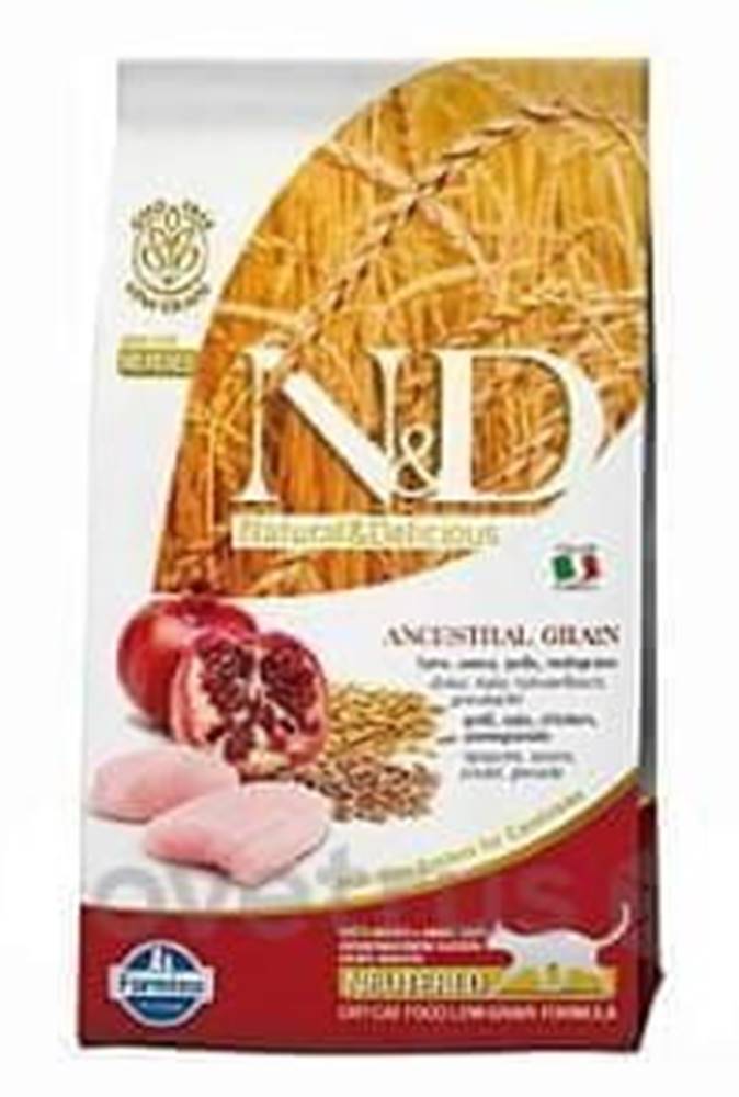 N&D  LG CAT Neutered Chicken & Pomegranate 10 kg značky N&D