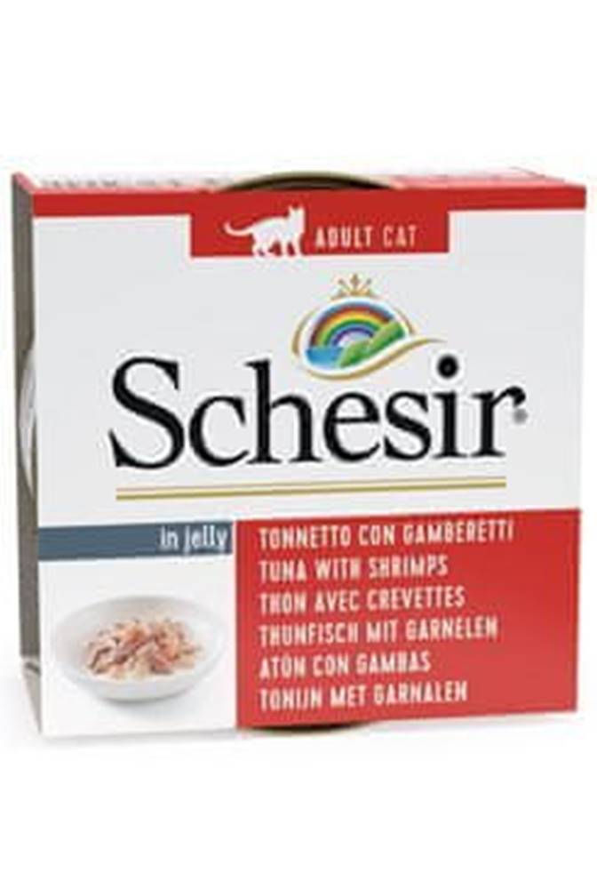 Schesir  Cat konz. Adult tuniak/kreveta 85G značky Schesir