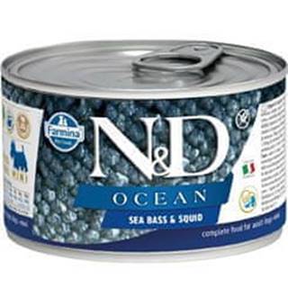 N&D  N & D DOG OCEAN Adult Codfish & Squid Mini 140g značky N&D