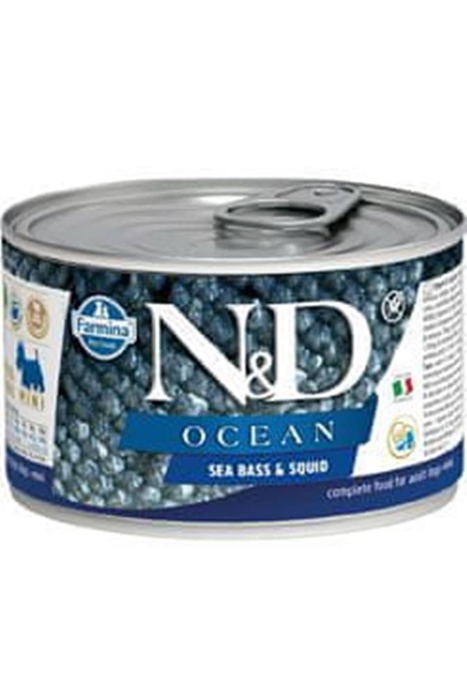 N&D  N & D DOG OCEAN Adult Codfish & Squid Mini 140g značky N&D