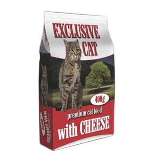 DELIKAN  EXCLUSIVE CAT Cheese 400g krmivo pre mačky so syrom značky DELIKAN