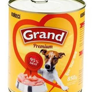 GRAND  konz. pes hydinové 850g značky GRAND