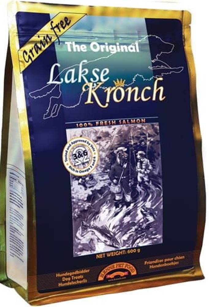 KRONCH  Dog Treat 100% losos 600 g značky KRONCH