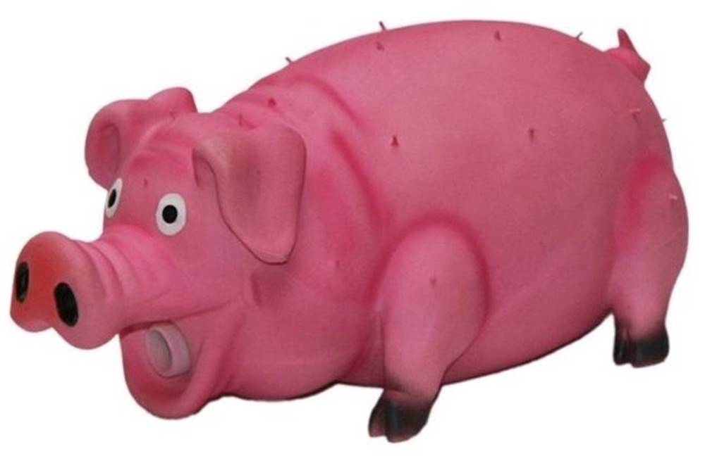 Nobby  Latexová hračka prasiatko pre psy 20cm ružová značky Nobby