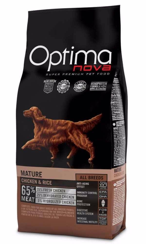 OPTIMAnova  Dog Mature Chicken & Rice 2 kg značky OPTIMAnova