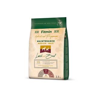 Fitmin Dog medium maxi maintenance lamb&beef - 2, 5 kg