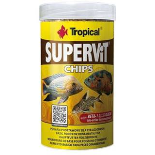 TROPICAL Supervit Chips 250ml/130g krmivo pre akváriové ryby