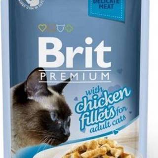 Brit  Premium Cat Delicate Fillets in Gravy with Chicken 85 g značky Brit