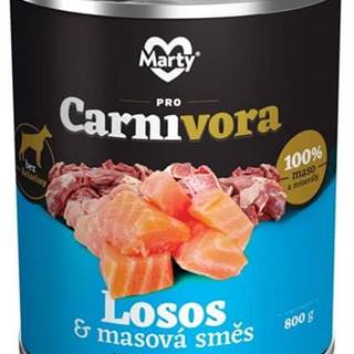 MARTY konz. pre psov ProCarnivora-losos + zmes 800 g
