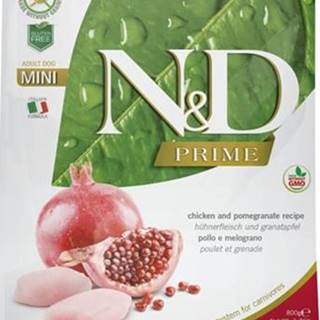 N&D  N & D PRIME Dog Grain Free Adult Mini Chicken & Pomegranate 0, 8 kg značky N&D