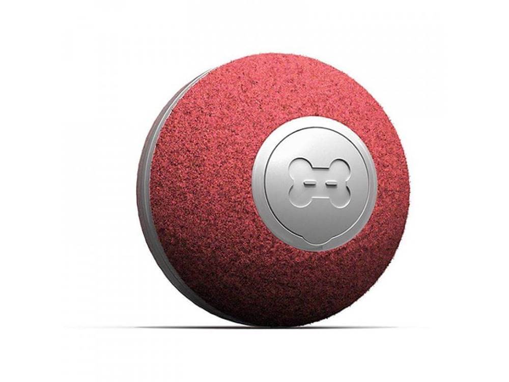 Cheerble  SMART MINI BALL Interaktívna lopta pre psov a mačky červená značky Cheerble