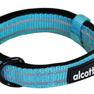 Alcott Reflexný obojok pre psov Adventure modrý veľkosť L