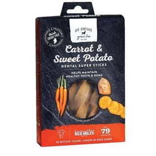 GO NATIVE  Super Dental Carrot and Sweet Potato 150g značky GO NATIVE