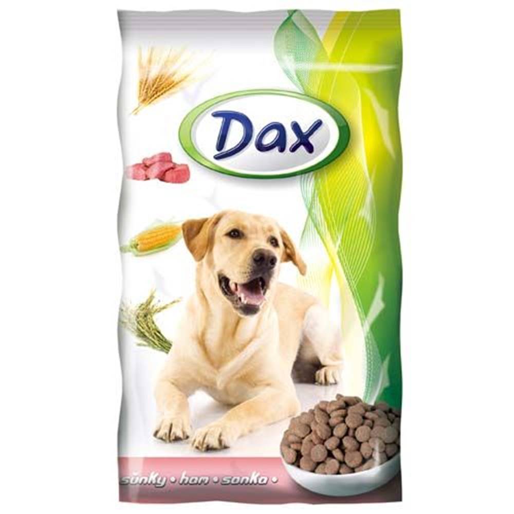 DAX  Dog Dry 3kg Ham granulované krmivo pre psov šunka značky DAX