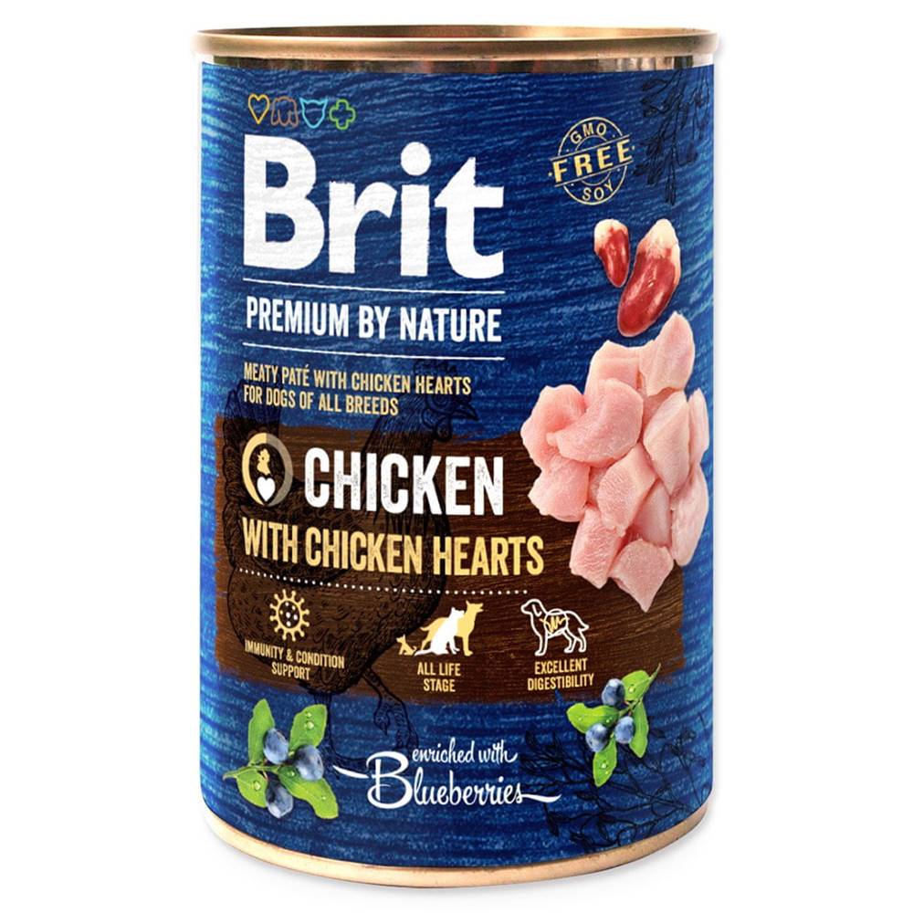 Brit  Premium by Nature Chicken with Hearts - 400 g značky Brit