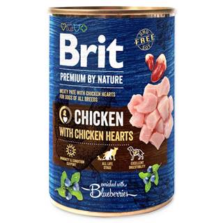 Brit  Premium by Nature Chicken with Hearts - 400 g značky Brit