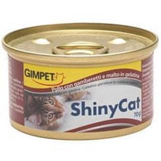 Gimpet  mačka konz. ShinyCat kura+kreveta 70g značky Gimpet