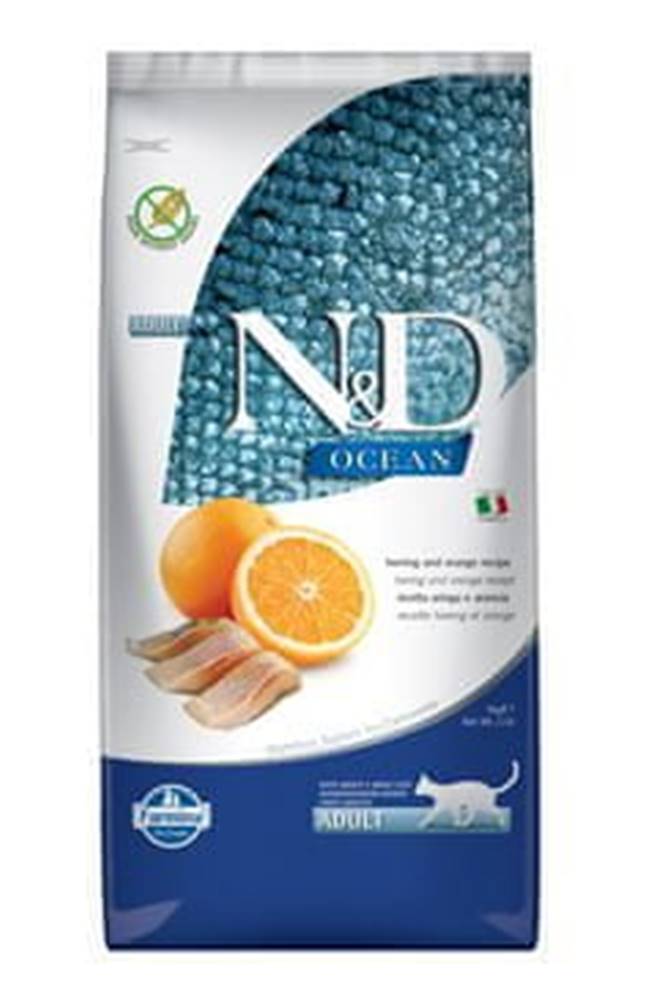 N&D  N & D OCEAN CAT Adult Herring & Orange 5kg značky N&D