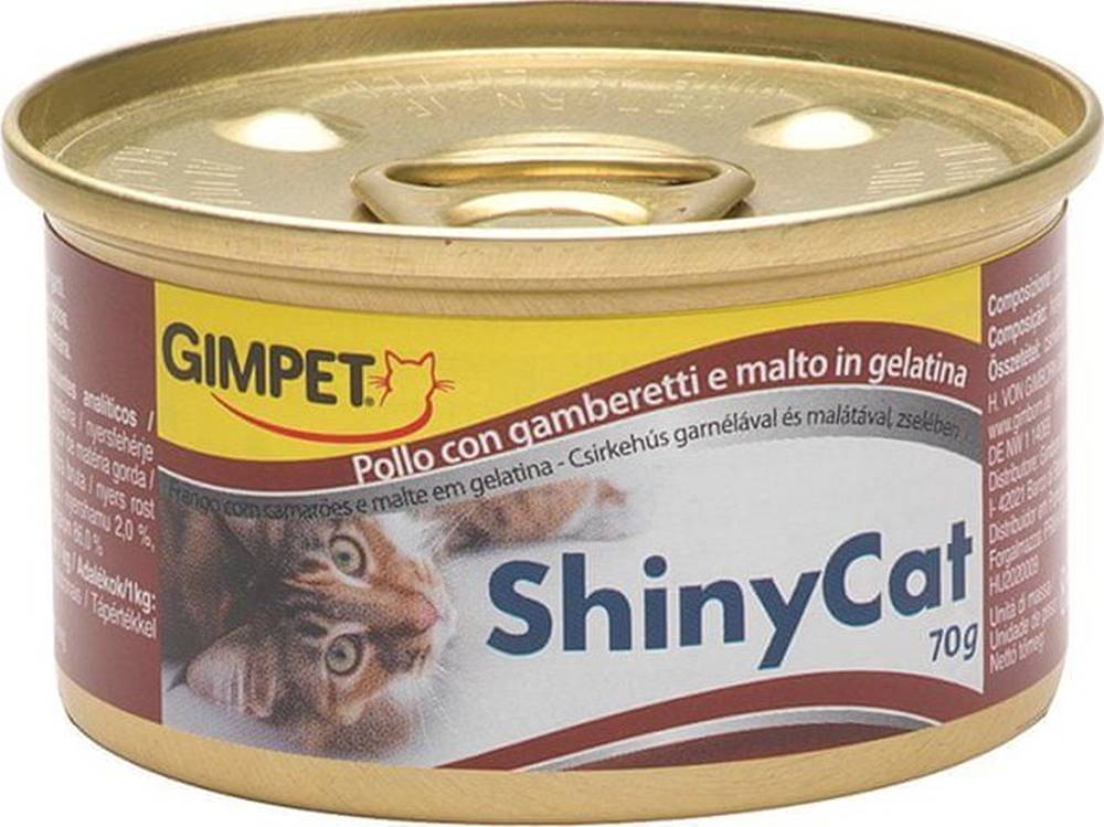 Shiny Cat  Konzerva  kuře+kreveta+maltóza 70g značky Shiny Cat