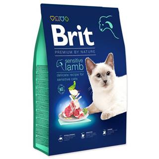 Brit Premium by Nature Cat Sensitive Lamb - 8 kg