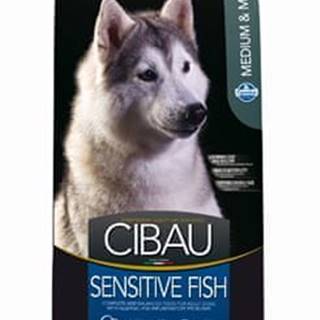 CIBAU Ciba Adult Sensitive Fish & Rice 12kg + 2kg ZADARMO