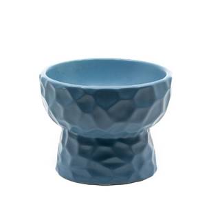 limaya  vyvýšená keramická miska pre psy a mačky svetlo modrá 12 cm značky limaya