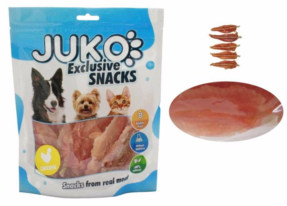 Juko  Snacks Soft Chicken jerky 250 g značky Juko