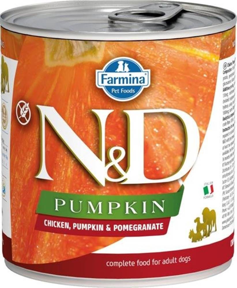 N&D  N & D DOG PUMPKIN Adult Chicken & Pomegranate 285g značky N&D
