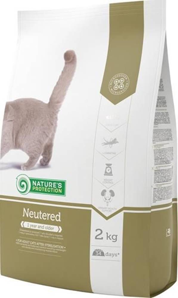 Nature's Protection  Nature 'Protection Cat Dry Sterilised 2 kg značky Nature's Protection