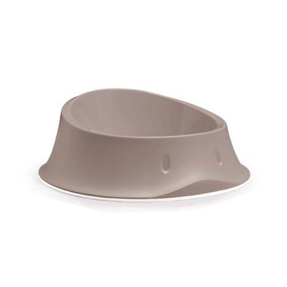 Stefanplast  Chic bowl light dove grey 0, 35l miska protišmyková značky Stefanplast