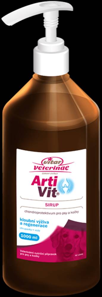 Vitar Veterinae  ArtiVit sirup 1000 ml značky Vitar Veterinae