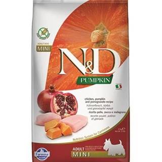 Farmina  N&D dog PUMPKIN (GF) adult mini,  chicken & pomegranate 2, 5kg značky Farmina