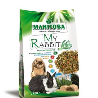 Manitoba  Krmivo pre králiky a zajace My Rabbit Life 2kg značky Manitoba