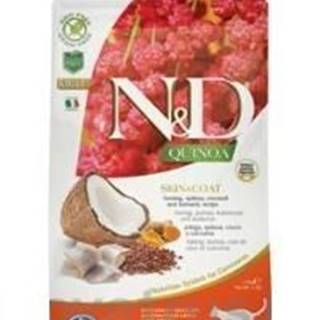 N&D Quinoa CAT Skin & Coat Herring & Coconut 1, 5 kg