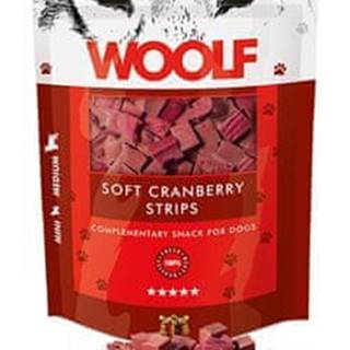 Woolf  pochúťka soft cranberry strips 100g značky Woolf