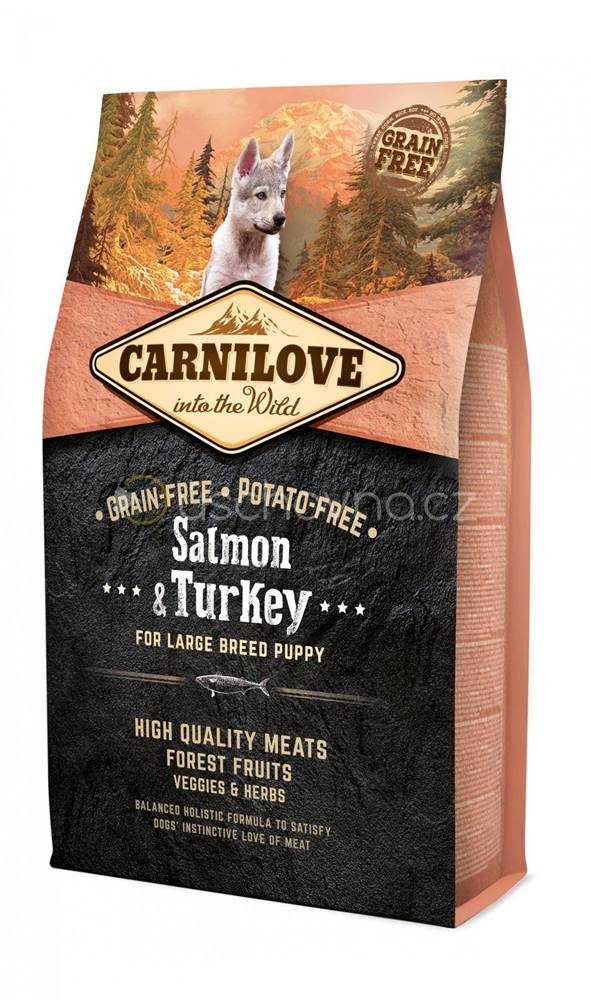 Carnilove  Salmon & Turkey for Large Breed Puppy 4 kg značky Carnilove