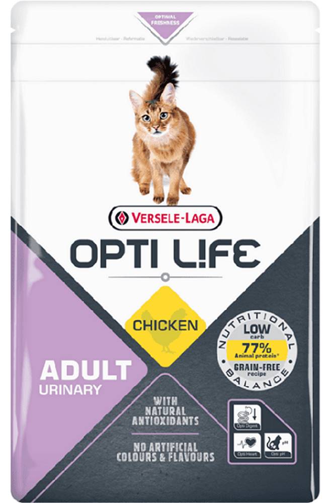 Versele Laga   Opti Life Cat Urinary - kura granule pre mačky 2, 5kg značky Versele Laga