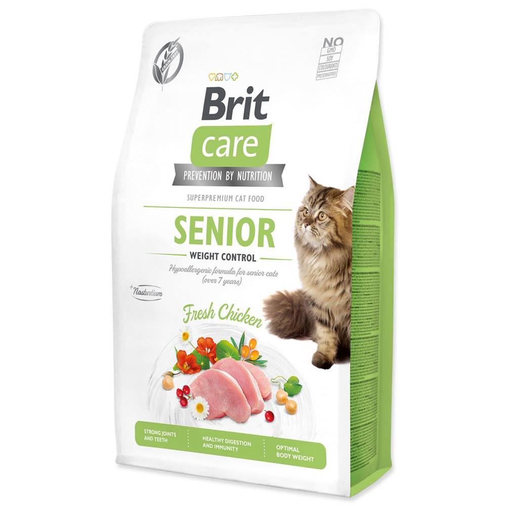 Brit  Care Cat Grain-Free Senior Weight Control - 2 kg značky Brit