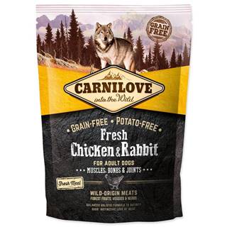 Carnilove Fresh Chicken & Rabbit Muscles,  Bones & Joints for Adult dogs