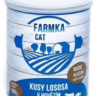 FALCO  FARMKA CAT s lososom 8x800 g značky FALCO